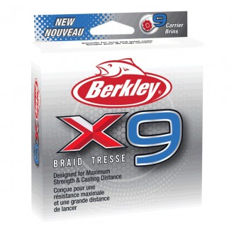 Šňůra Berkley X9 Průhledná 150m
