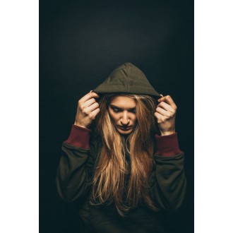 Mikina Carpstyle Green Forest Hoodie SK