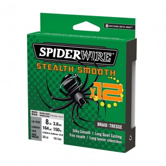 Šňůřa Spiderwire Stealth Smooth12 průhledná 150m