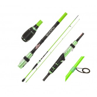 Prut Berkley Lighting Shock Green Spin H 2,40m 30-60g