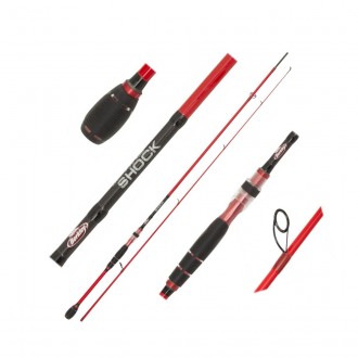 Prut Berkley Lighting Shock Red Spin M 2,40m 10-35gg