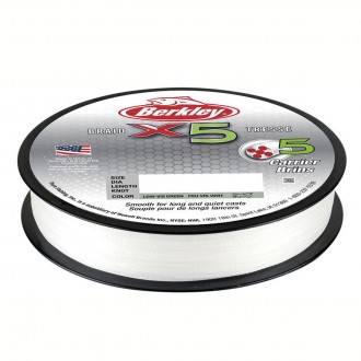 Splétaná šňůra Berkley X5 Crystal 150m