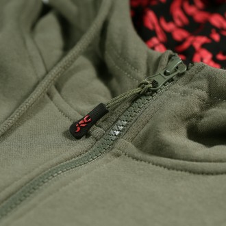 Mikina JRC Zipped Hoody Green