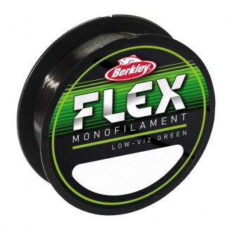Vlasec Berkley Flex Mono Low-Viz Zelený 300m
