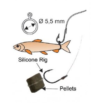 Silikonové kroužky Extra Carp Bait Elastic Bands