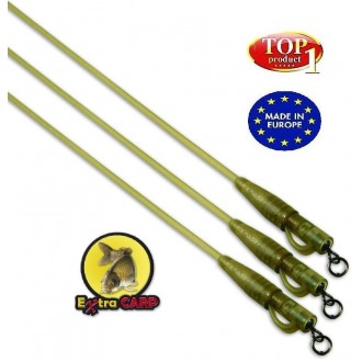 Koncová montáž Extra Carp Safety Clips with Camo Tubing