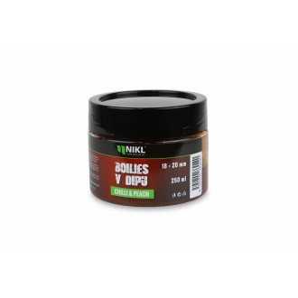 Boilies v dipu Karel Nikl 18+20mm 250g
