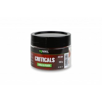 Vyvážené boilies Karel Nikl Criticals Chilli - Peach 150g