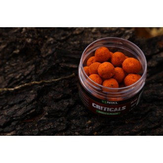 Vyvážené boilies Karel Nikl Criticals Chilli - Peach 150g