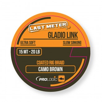 Návazcová šňůrka Prologic Gladio Link Camo Brown 20lb 15m