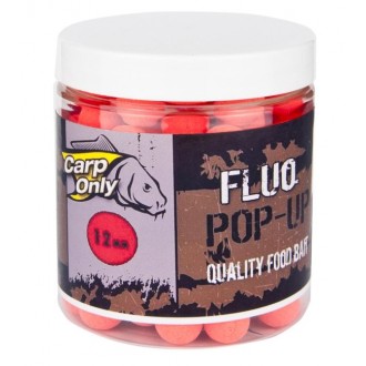 Fluo Pop Up Boilies Carp Only Red 80g