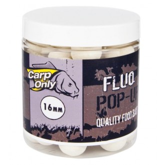 Fluo Pop Up Boilies Carp Only White 80g