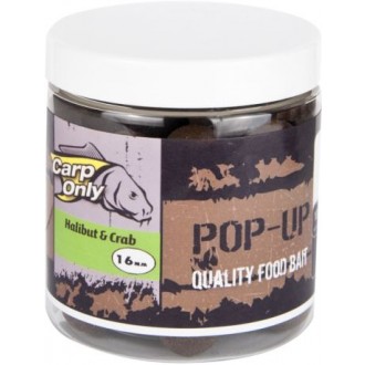 Pop Up Boilies Carp Only Halibut - Crab 80g