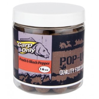 Pop Up Boilies Carp Only Peach - Black Pepper 80g