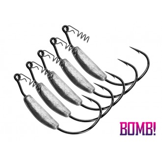 Háček BOMB! HeavyShank / 5ks 7g-5/0
