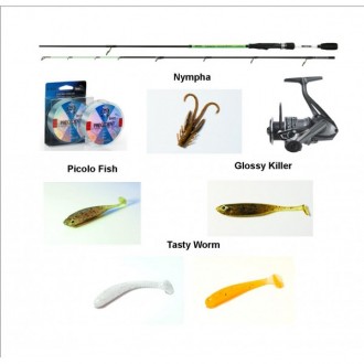 Přívlačový set Mistrall Micro Jig 2 1,98m 0,5-6g