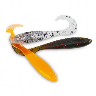 Iron Claw nástraha Drop Stuff Grub Tail 4,5 cm vzor MG