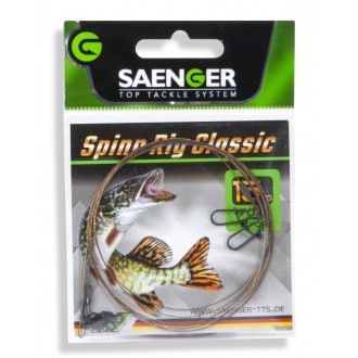 Saenger Lanko s obratlíkem a karabinkou classic, 30 cm/15 kg