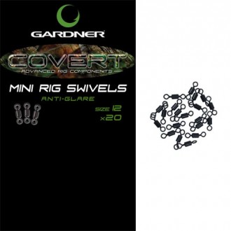 Obratlíky Gardner Covert Rolling Swivels 20ks