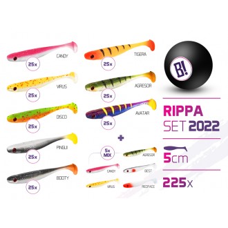 Sada nástrah BOMB Rippa barvy 2022 5cm / 225ks 5cm