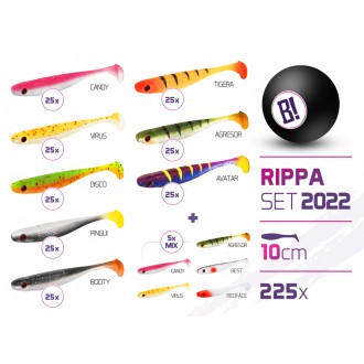 Sada nástrah BOMB Rippa barvy 2022 10cm / 225ks 10cm