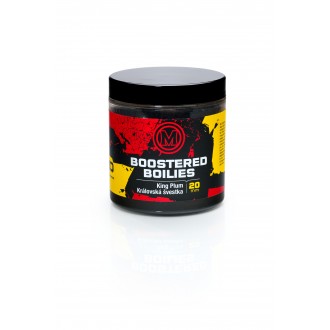 Boosterované boilies Mivardi Rapid Boostered Boilies Královská švestka 250ml
