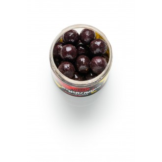 Boosterované boilies Mivardi Rapid Boostered Boilies Královská švestka 250ml