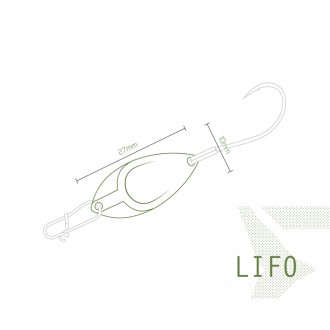 Plandavka Delphin LIFO 5g PINKY hook #8