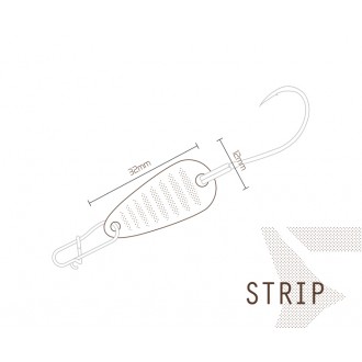 Plandavka Delphin STRIP 7,5g TROUTY hook #8