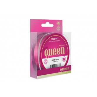 Delphin QUEEN Feeder / růžový 0,28mm 5,9kg 300m