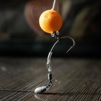 Kolíček s obratlíkem a kroužkem Giants Fishing Screw with Ring Swivel Medium 10ks