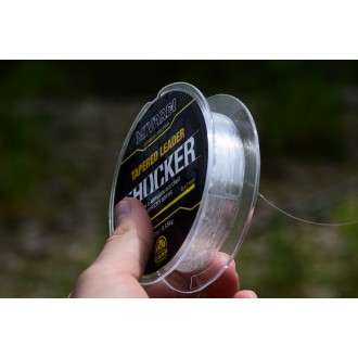 Ujímaný vlasec Mivardi Shocker Tapered Leader 5x12 m
