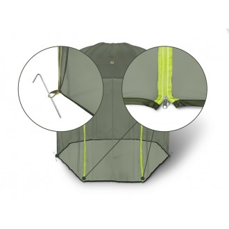 Moskytiéra na deštník Delphin AntiFLY 250cm