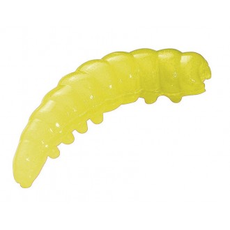 PWRBT VOSÍ LARVY 2,5cm SYTĚ ŽLUTÁ 55ks