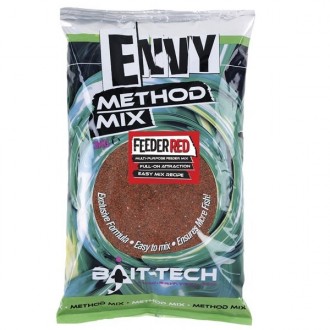 Krmítková směs Bait-Tech Envy Method Mix Feeder Red 2kg