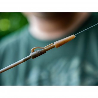 Závěs na boční olovo Giants Fishing Lead Clip with Pin Brown 10ks