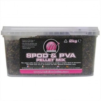 Pelety Mainline Spod & PVA Pellet Mix 2kg Bucket