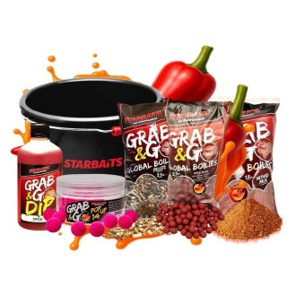 Akční Set Starbaits Kbelík Grab & Go Global Spice