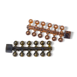 Korálky Anaconda Jungle Tapered Holes Beads Jungle 6mm 24ks