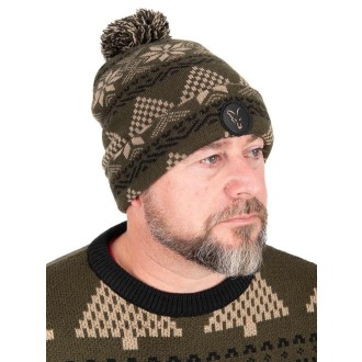 Čepice Fox Festive Bobble Hat