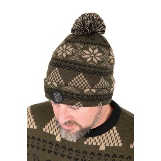 Čepice Fox Festive Bobble Hat