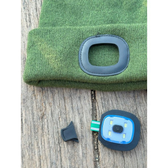 Čepice Holdcarp LED Light Beanie green
