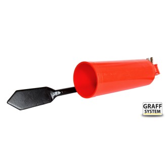 Držák prutu Graff sklopný Červený