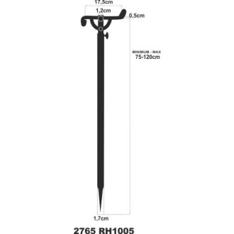 Feederový stojan Sports na pruty 75/120cm