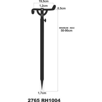 Feederový stojan Sports na pruty 75/120cm