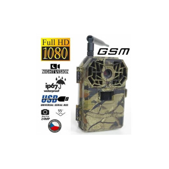 Fotopast Bunaty Full HD GSM + SIM karta + 32 GB karta 1+1 ZDARMA