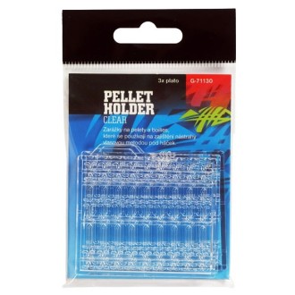 Zarážky na pelety Giants Fishing Pellet Holder Clear 3 bal.