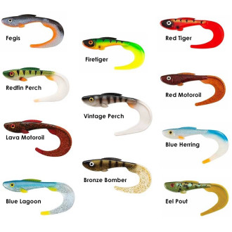 Gumová nástraha Abu Garcia Beast Curl Tail 21cm