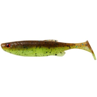 Gumová nástraha Savage Gear Fat Minnow T-Tail Bulk Chartreuse Pumpkin