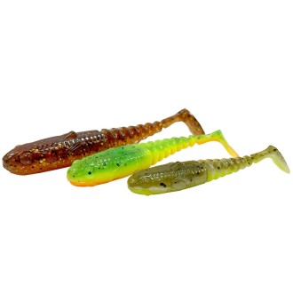 Gumová nástraha Savage Gear Gobster Shad B FireCracker